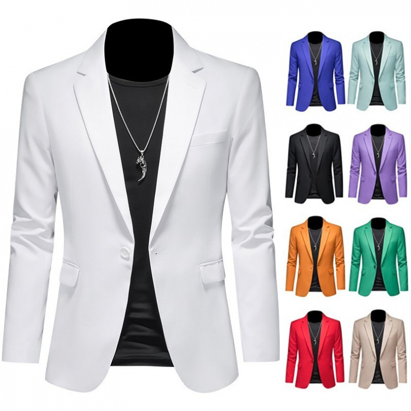 Đồng Phục Áo Vest Nam 1 Nút Tà 2 Bên, Công Sở, Sự Kiện, Dự Tiệc Chuyên Nghiệp Sang Trọng UNF173 Đen