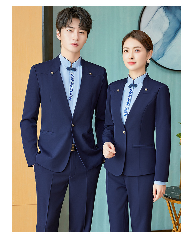 Đồng Phục Áo Vest Nữ Tiếp Viên Hàng Không, Công Sở, Lễ Tân, Khách Sạn UNF081 Đen